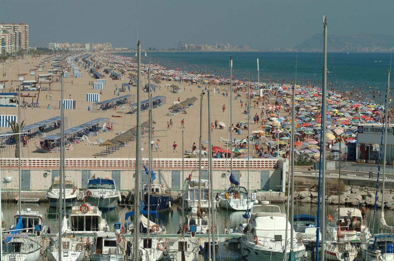 Апартаменти Aigua Blava Primera Linea - Alquiler Solo Familias Playa de Gandia Екстер'єр фото